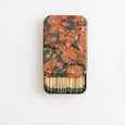 The Art of Marbling Matches in Tin