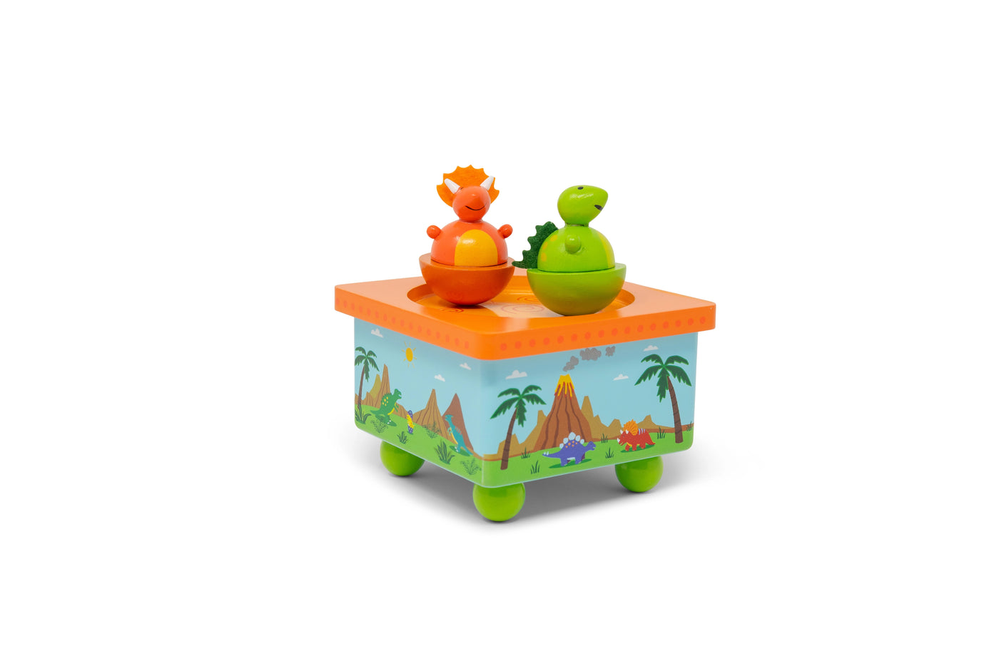 Dancing Dinos Music Box