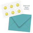 Black Lab Mini Note Card Set