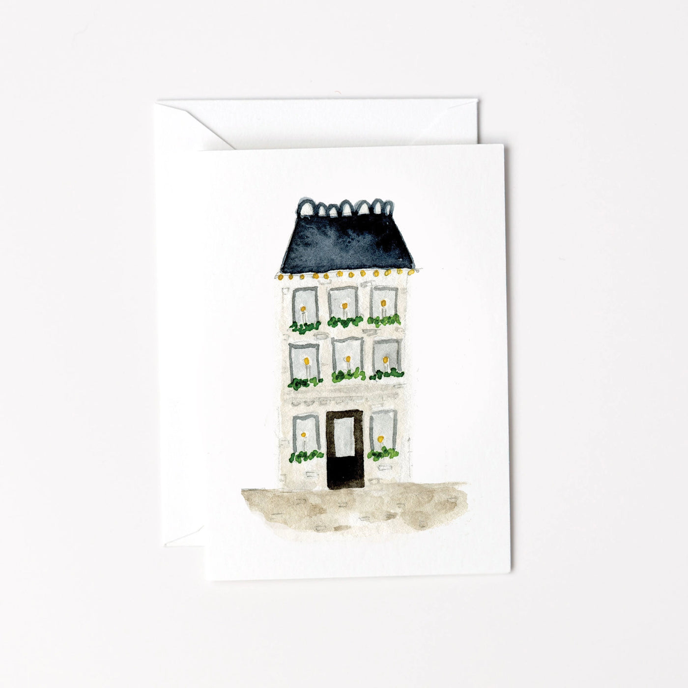 Christmas Mini Watercolor Notecard