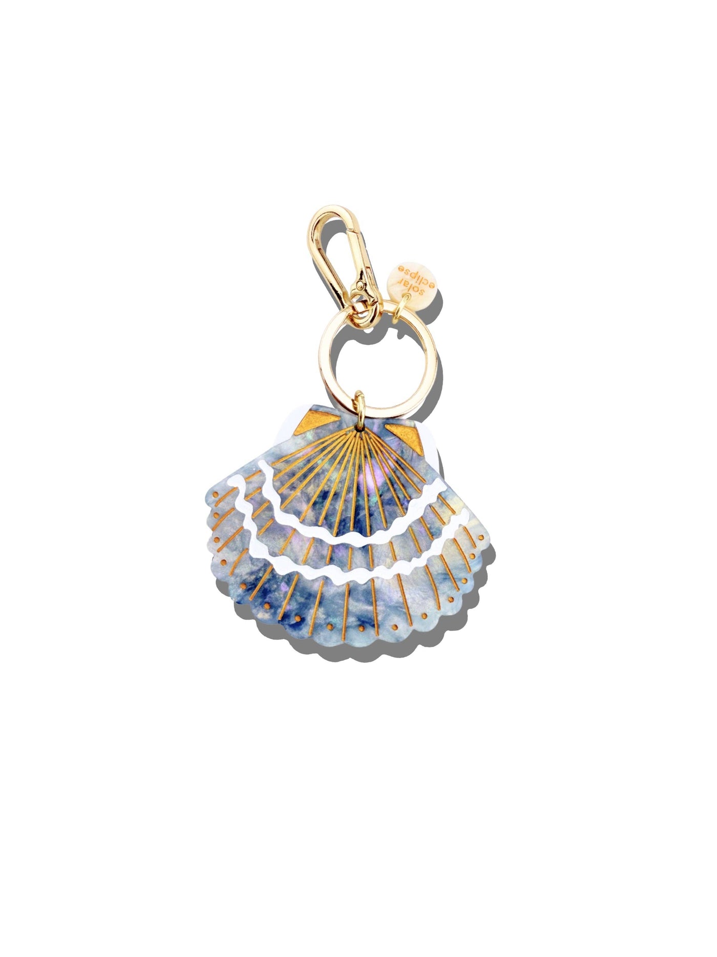 Seashell Bag Charm & Keychain
