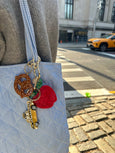 Pretzel Bag Charm & Keychain