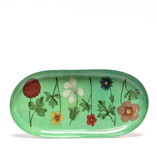 Festival of Flowers Enamel Tray