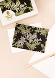 Oak Leaves Thank You Note Set