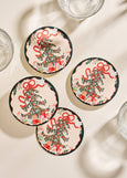 Tree Trimming Coaster Set