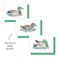 Duck, Duck ... Duck! Mini Note Cards