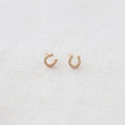 Horseshoe Crystal Stud Earrings