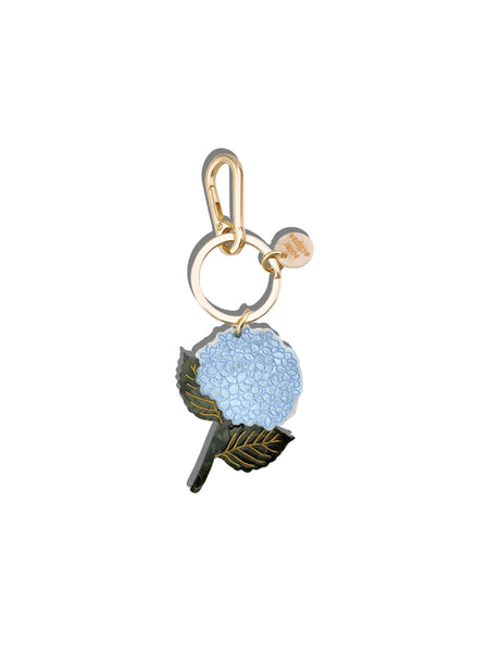 Hydrangea Bag Charm & Keychain