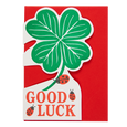 Good Luck Clover Card