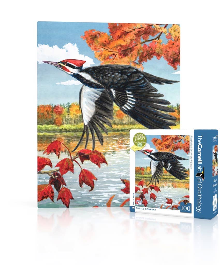 Pileated Woodpecker Mini Puzzle
