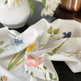 Garden Flowers Tea Towel