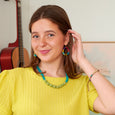 Kantha Couplet Necklace