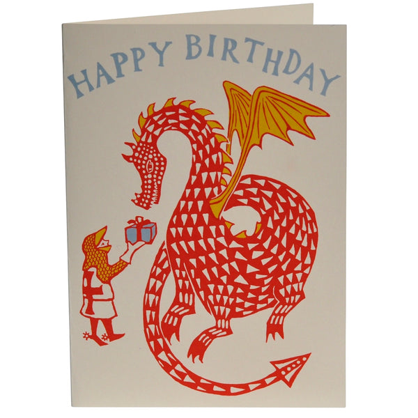 Very Large Dragon Birthday Card