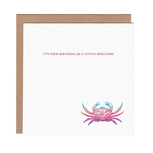 Shellfish Card