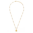 Starfish & Pearl Necklace