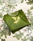 Oak Leaf & Acorn Cocktail Napkins