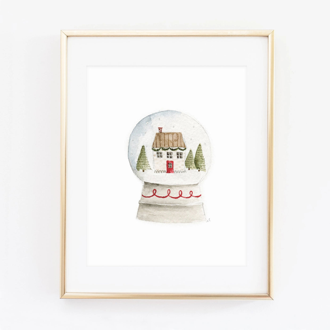 Snowglobe Art Print