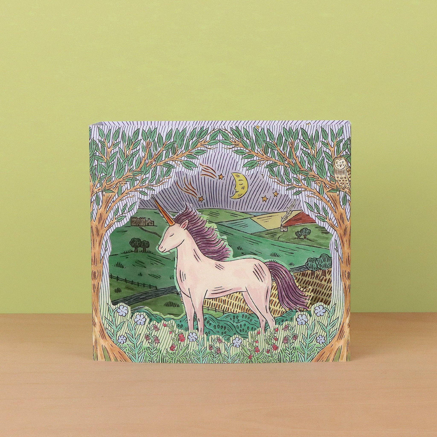 Twilight Unicorn Card