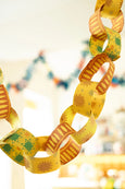 Yellow and Green Paper Chain Kit