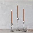 Cast Iron Ball Taper Candleholder
