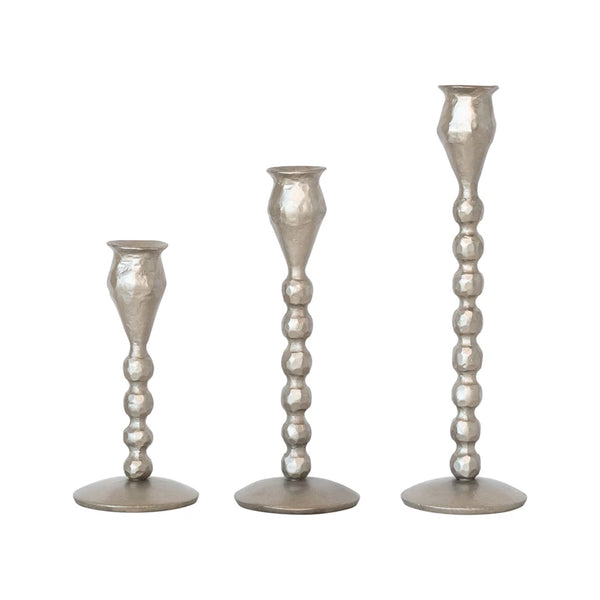 Cast Iron Ball Taper Candleholder