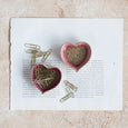 Crackle Glaze Heart-Shaped Dish
