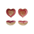 Crackle Glaze Heart-Shaped Dish