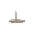 Stoneware Oyster Shell Candleholder