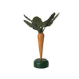 Toleware Carrot-Shaped Candleholder