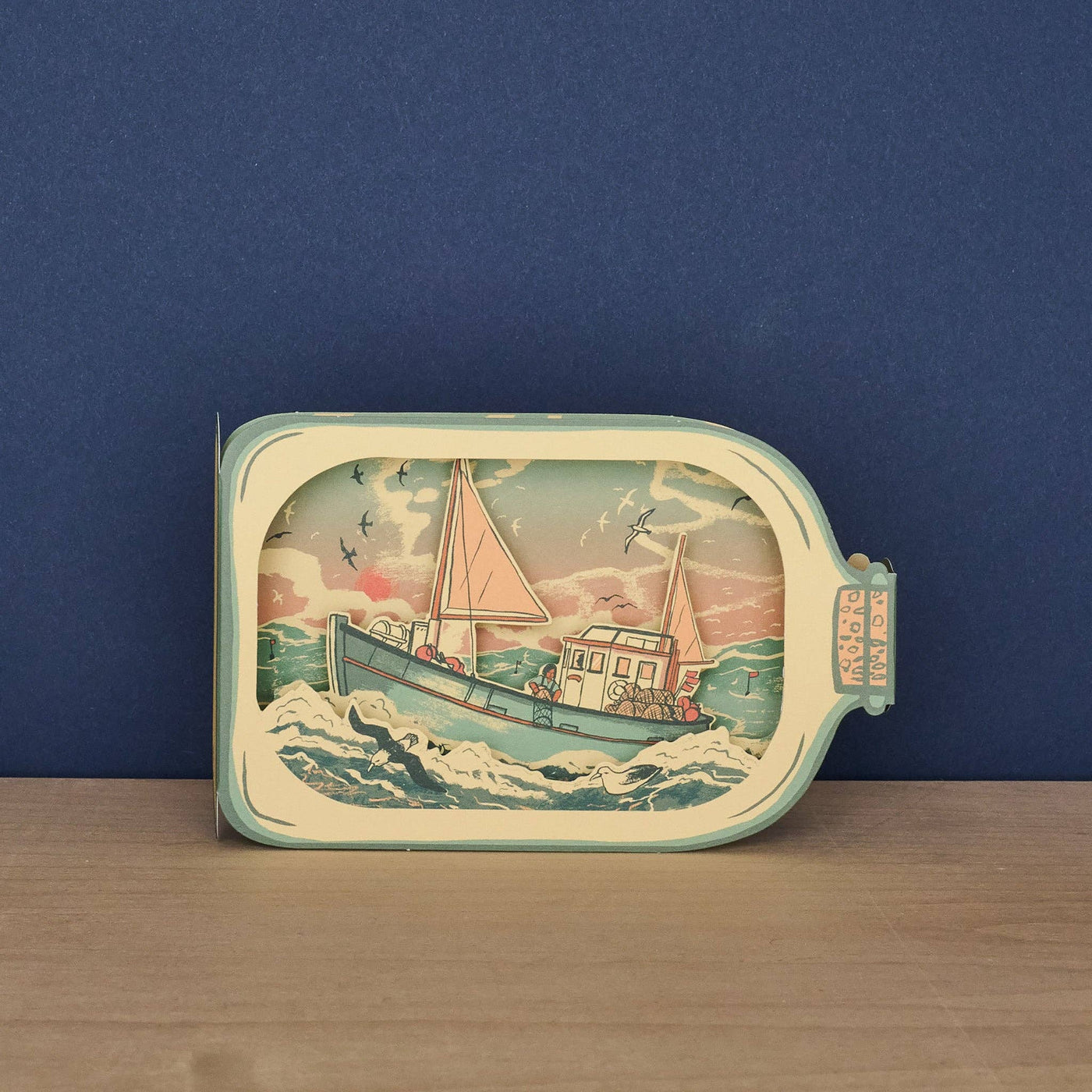 Fishing Boat In A Bottle