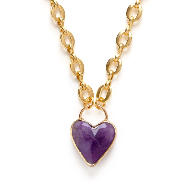 Roma Heart Statement Necklace