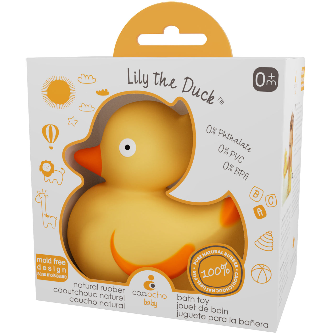 Natural Rubber Bath Toy