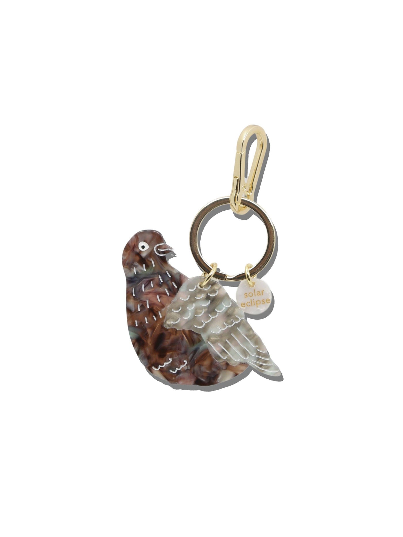 Pigeon Bag Charm & Keychain