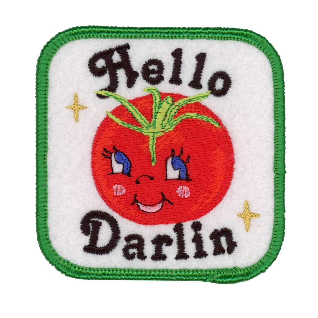 Hello Darlin Iron-On Patch