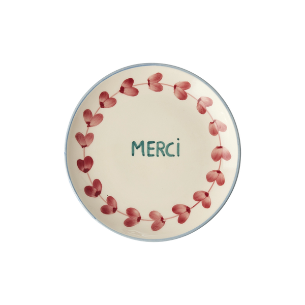 Merci Dessert Plate