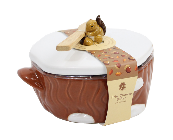 Woodland Squirrel Brie Baker