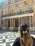 Handmade Acetate Bow French Barrette Clip