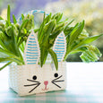 Recycled Paper Bunny Basket