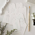 Classic Christmas Paintable Gift Tags