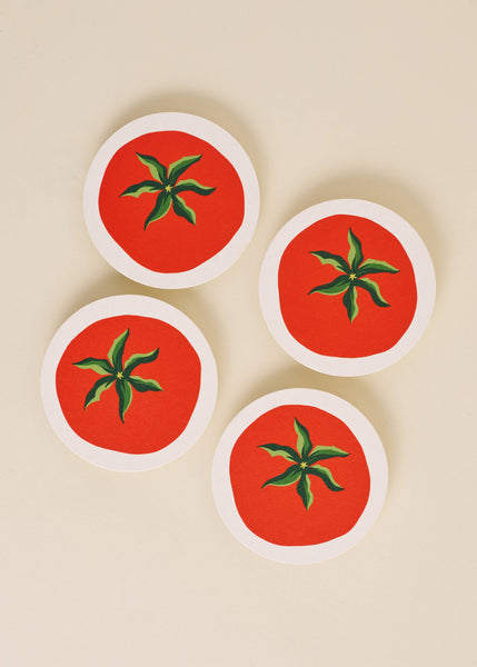 Tomato Coaster Set
