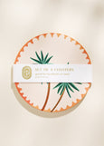 Palm Trees Coaster Set
