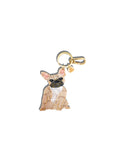 Frenchie Bag Charm & Keychain