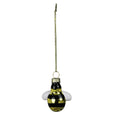 Tiny Bee Glass Ornament