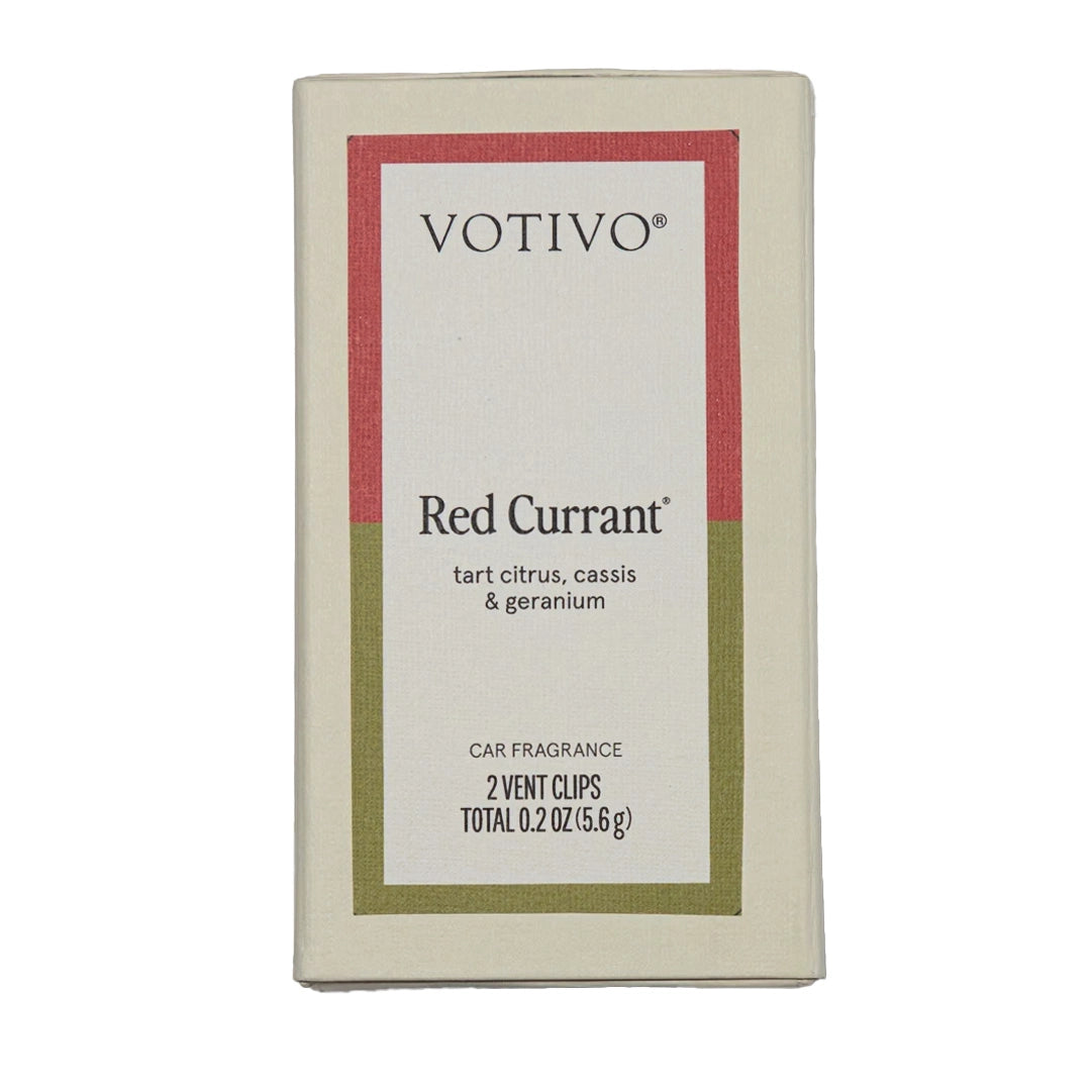 Red Currant Car Vent Clip Set