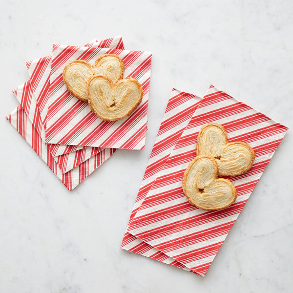 Peppermint Stripe Napkins