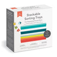 Stackable Puzzle Sorting Tray Set