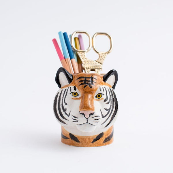 Tiger Pencil Pot