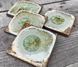 Geode Crackle Coaster