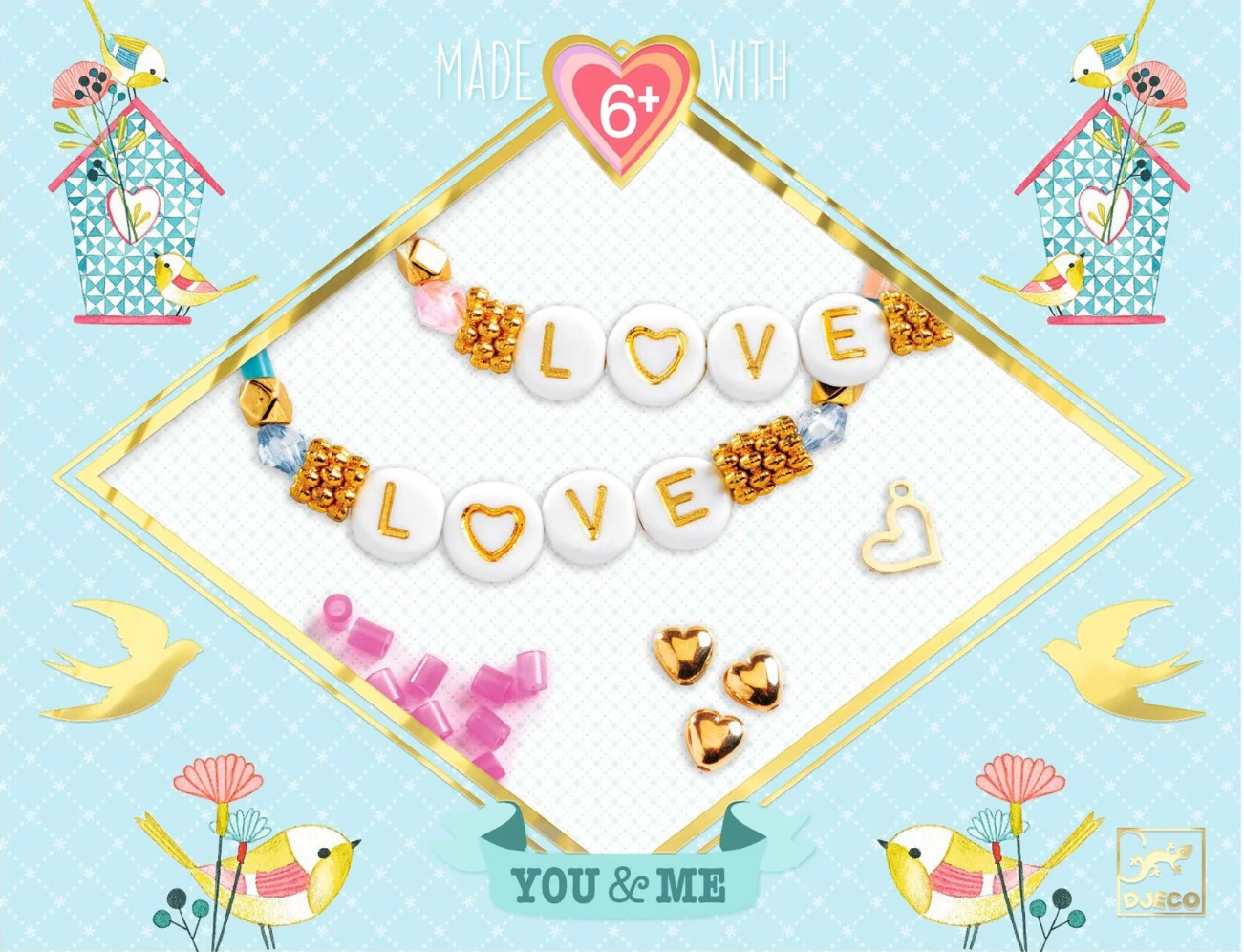 Love Letters Beads Jewelry Kit