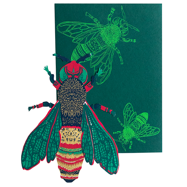 Wasp Greeting Card